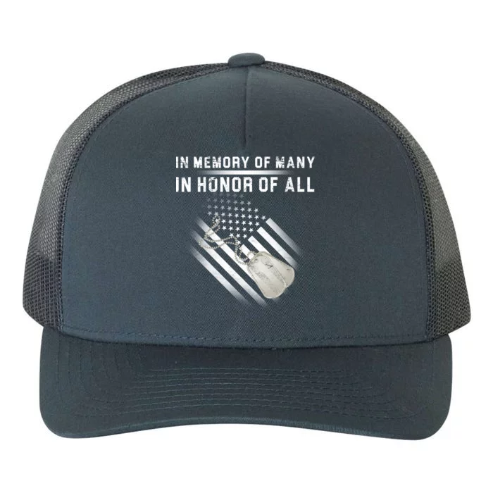 In Memory Of Many In Honor Of All Yupoong Adult 5-Panel Trucker Hat