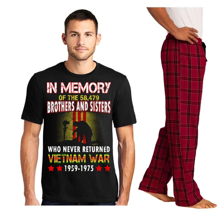 In Memory Of Vietnam Brothers And Sisters Pajama Set