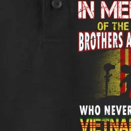 In Memory Of Vietnam Brothers And Sisters Dry Zone Grid Performance Polo