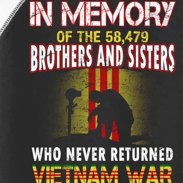 In Memory Of Vietnam Brothers And Sisters Toddler Fine Jersey T-Shirt