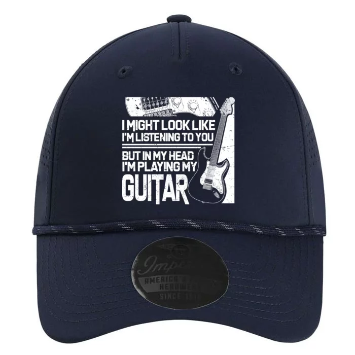 In My Head I'm Playing My Guitar Performance The Dyno Cap