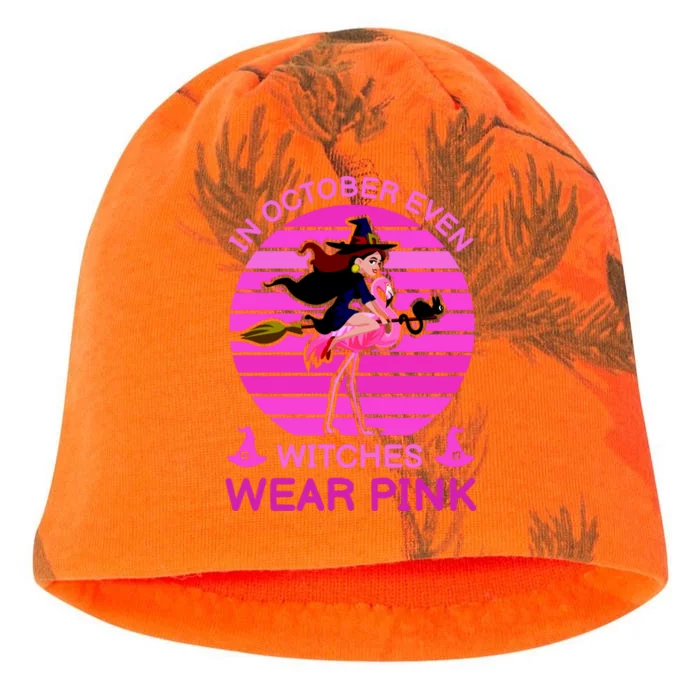 In October Even Witches Wear Pink Kati - Camo Knit Beanie