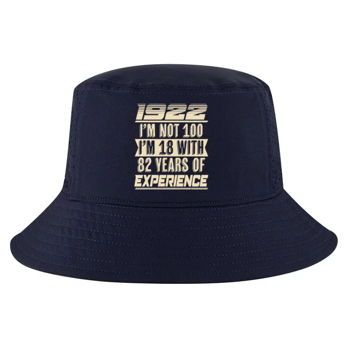 I'm Not 100 1922 Birthday Cool Comfort Performance Bucket Hat