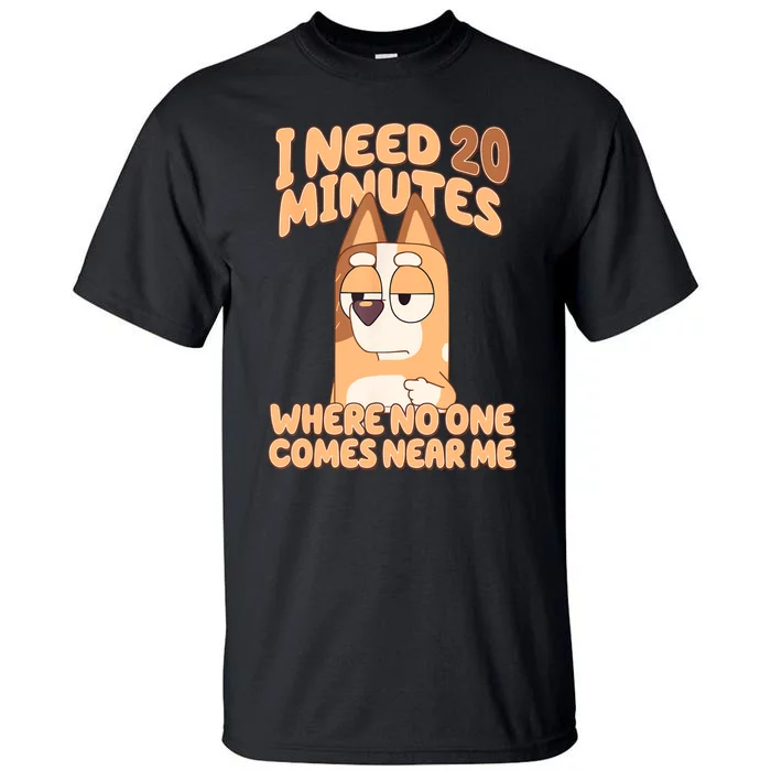 I Need 20 Minutes Where No One Comes Near Me Tall T-Shirt