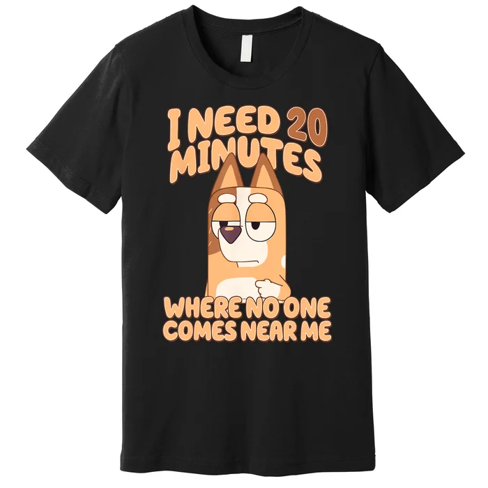 I Need 20 Minutes Where No One Comes Near Me Premium T-Shirt