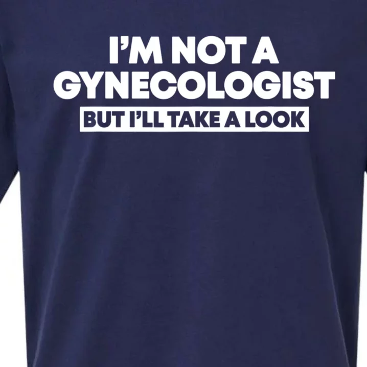 Im Not A Gynecologist But Ill Take A Look Funny Sueded Cloud Jersey T-Shirt