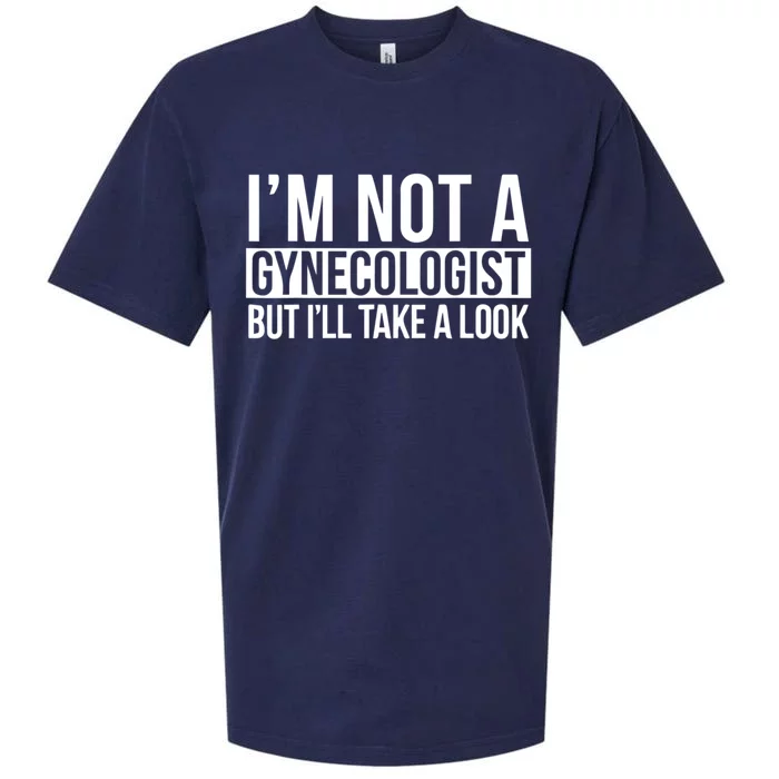 Im Not A Gynecologist But Ill Take A Look Funny Sueded Cloud Jersey T-Shirt