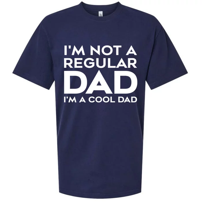 Im Not A Regular Dad Im A Cool Dad Meaningful Gift Sueded Cloud Jersey T-Shirt