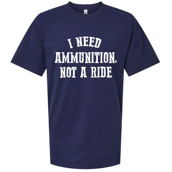 I Need Ammunition Not A Ride Stand With Ukraine Retro Sueded Cloud Jersey T-Shirt