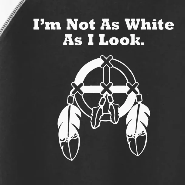 i'm not as white as i look Funny Tee Toddler Fine Jersey T-Shirt