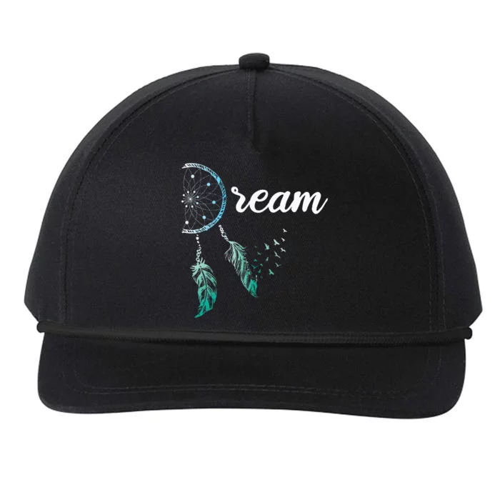 Indian Native American Dreamcatcher Boho Chic Dream Catcher Snapback Five-Panel Rope Hat