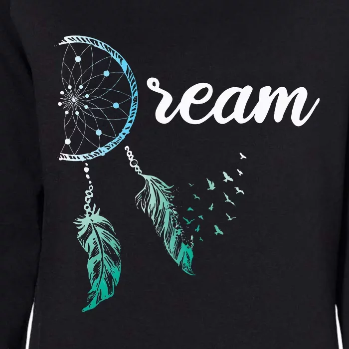 Indian Native American Dreamcatcher Boho Chic Dream Catcher Womens California Wash Sweatshirt