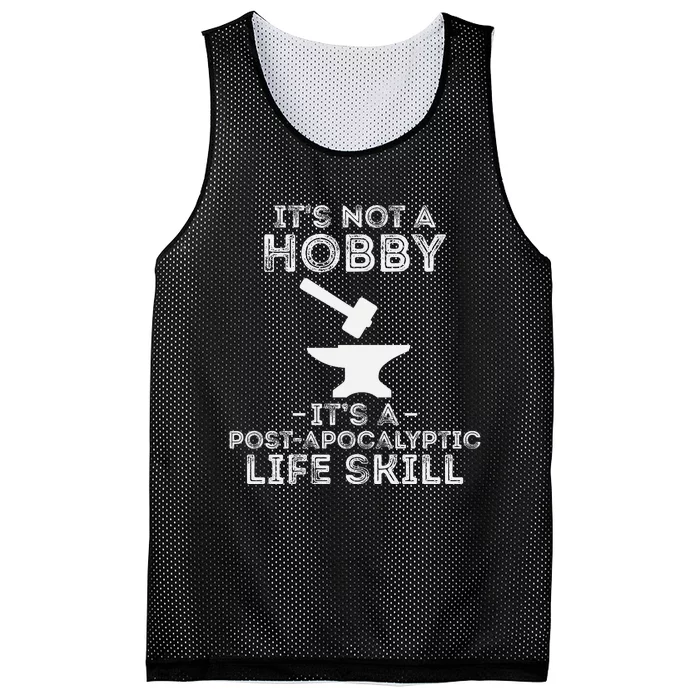 It's Not A Hobby Funny Blacksmith Mesh Reversible Basketball Jersey Tank