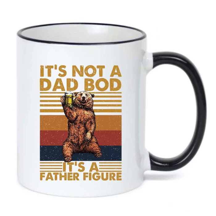 ItS Not A Dad Bod Its A Father Figure Black Color Changing Mug