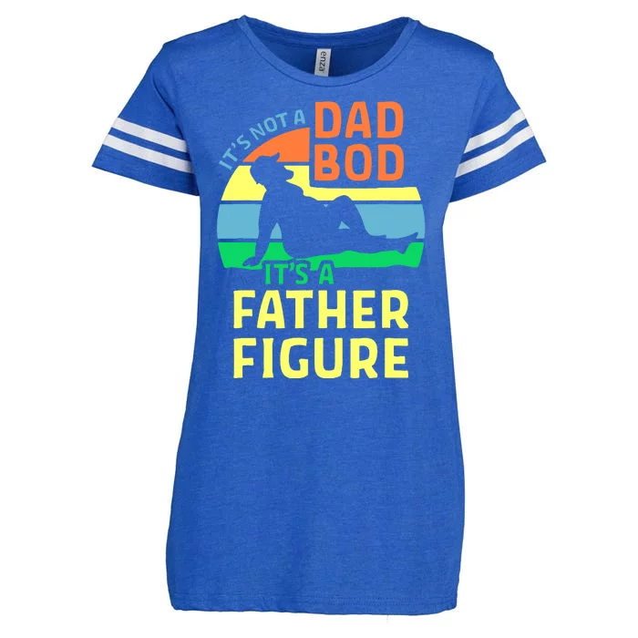 It's Not A Dad Bod It's A Father Figure Funny Enza Ladies Jersey Football T-Shirt