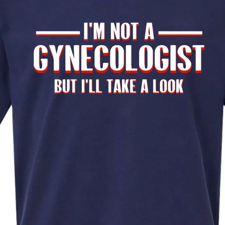 Im Not A Gynecologist But Ill Take A Look Sueded Cloud Jersey T-Shirt