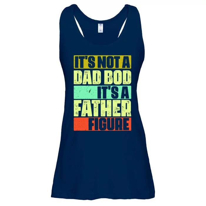 Its Not A Dad Bod Its A Father Figure Funny Vintage Ladies Essential Flowy Tank