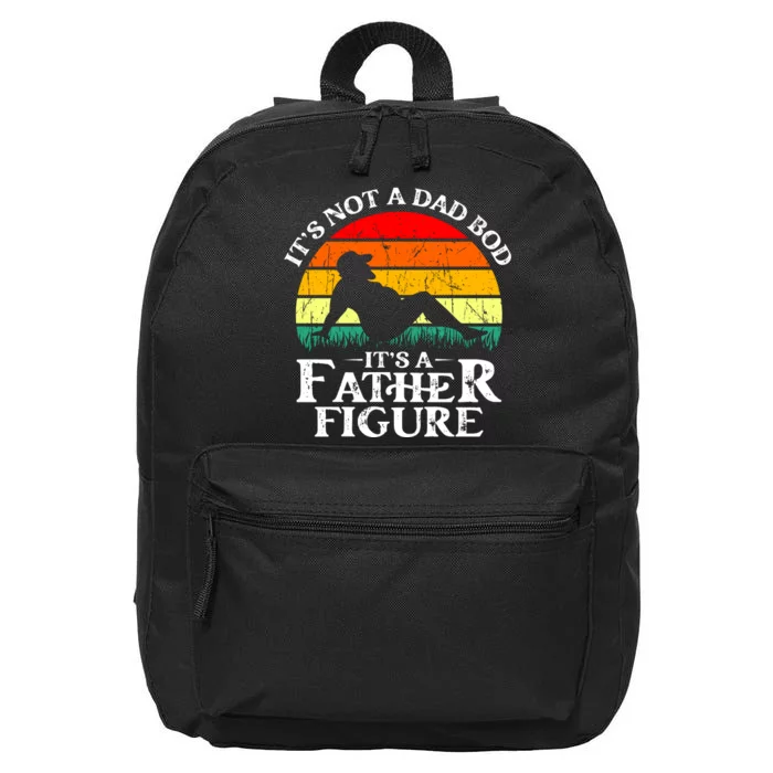 Its Not A Dad Bod Its A Father Figure Funny Sexy 16 in Basic Backpack