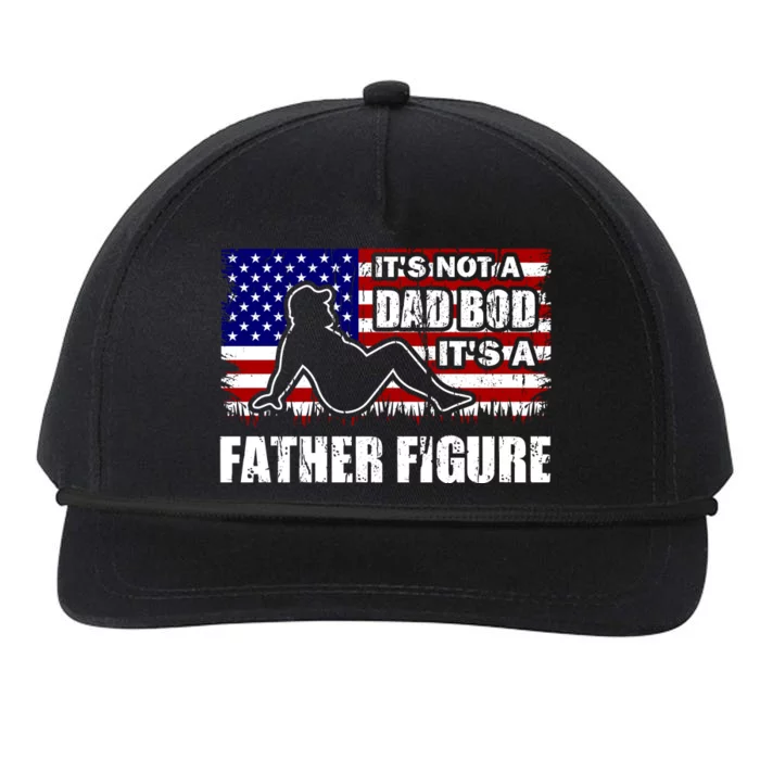 Its Not A Dad Bod Its A Father Figure Funny USA Sexy Snapback Five-Panel Rope Hat