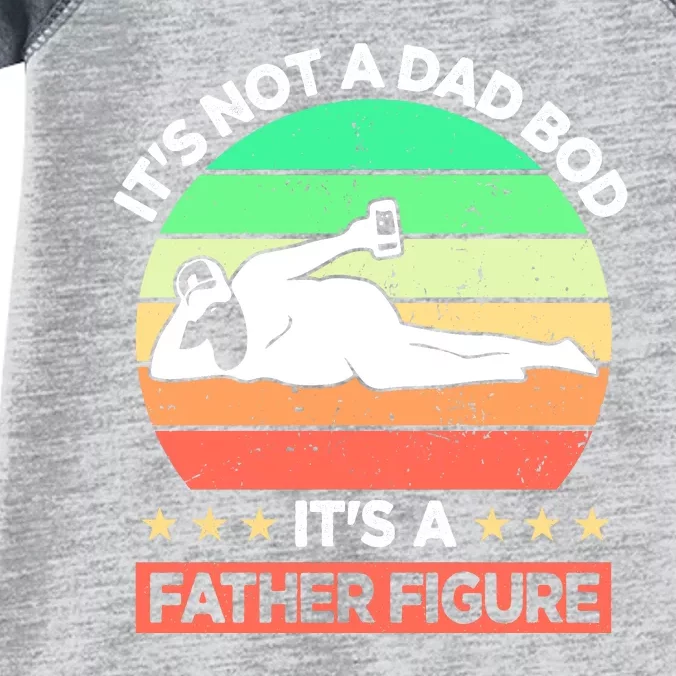 Its Not A Dad Bod Its A Father Figure Funny Beer Sexy Infant Baby Jersey Bodysuit