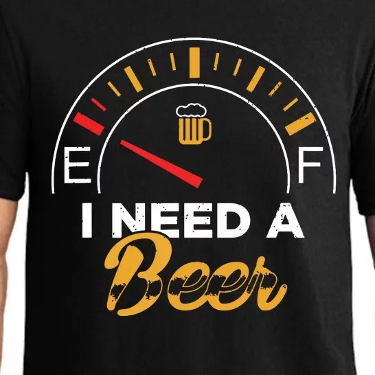 I Need A Beer Beermeter Funny Drinking Brewing Pajama Set