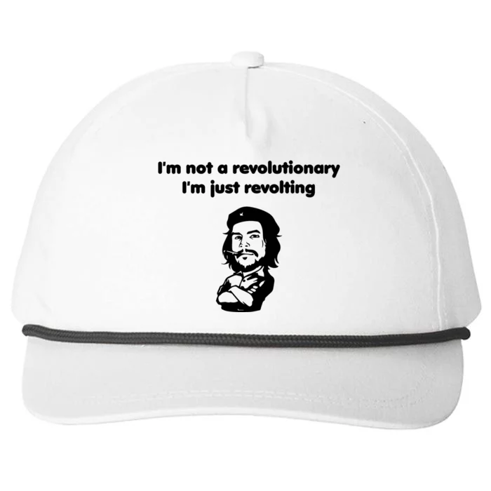 I'm Not A Revolutionary I'm Just Revolting Snapback Five-Panel Rope Hat