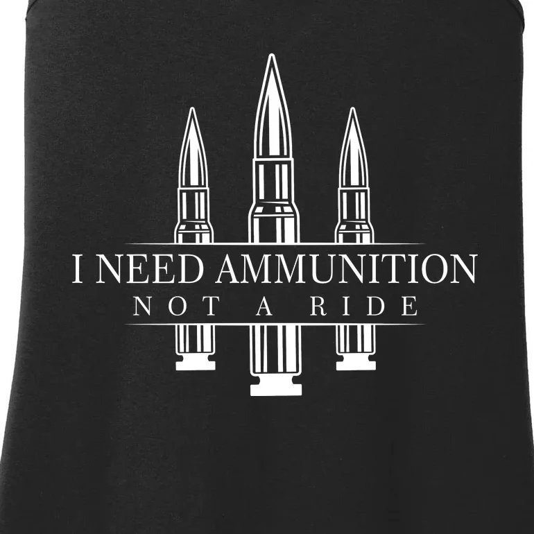 I Need Ammunition Not A Ride Volodymyr Zelenskyy Ukraine Ladies Essential Tank