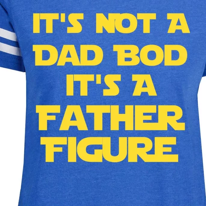 It's Not A Dad Bod It's A Father Figure Enza Ladies Jersey Football T-Shirt