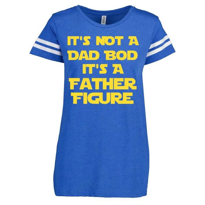 It's Not A Dad Bod It's A Father Figure Enza Ladies Jersey Football T-Shirt