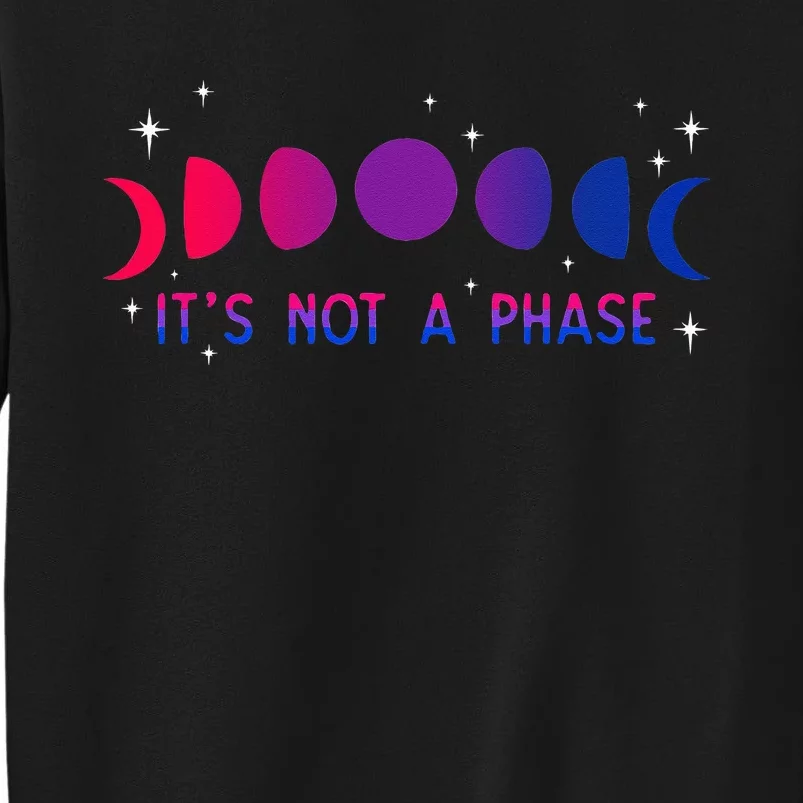 Its Not A Phase Bisexual Moon Bi Pride LGBTQIA Bisexuality Sweatshirt