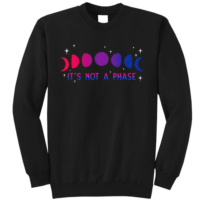 Its Not A Phase Bisexual Moon Bi Pride LGBTQIA Bisexuality Sweatshirt