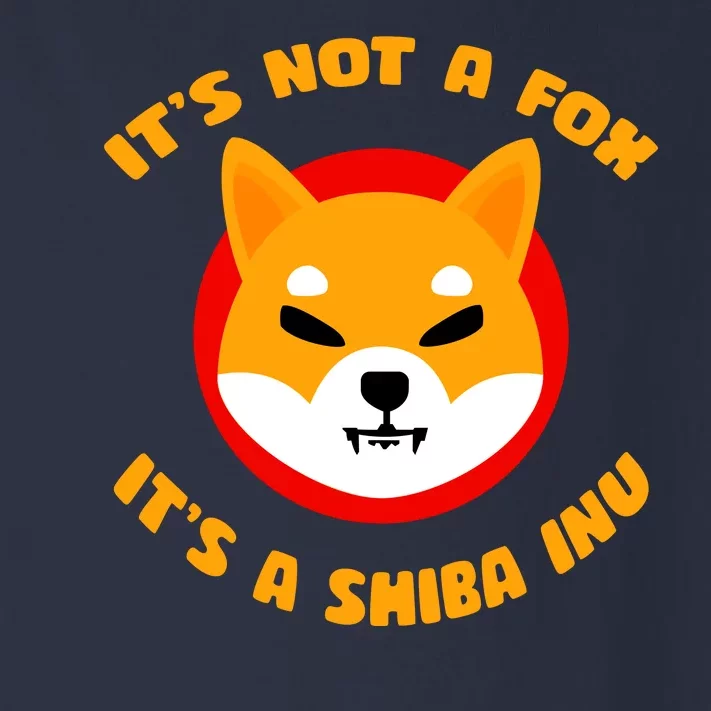 It's Not A Fox It's A Shiba Inu Toddler Long Sleeve Shirt