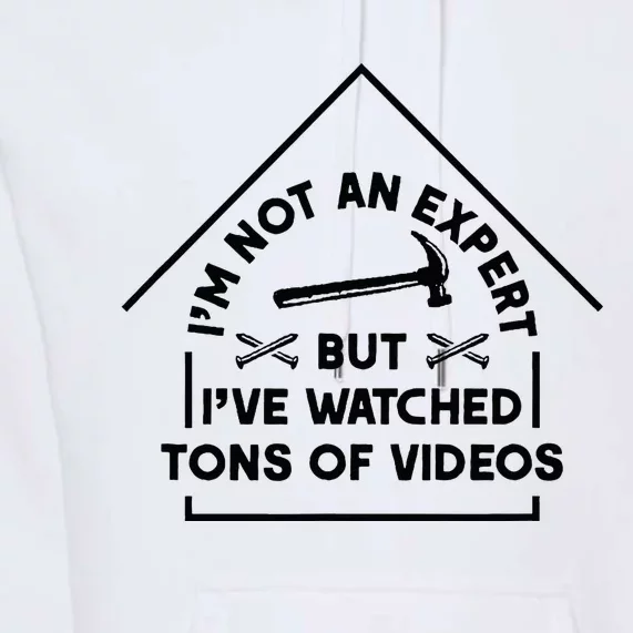 IM Not An Expert Diy Home Improvement Remodel Renovation Premium Hoodie