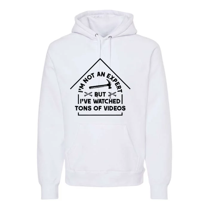 IM Not An Expert Diy Home Improvement Remodel Renovation Premium Hoodie