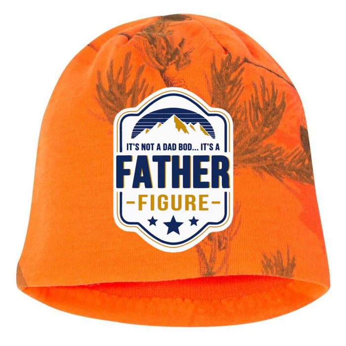 Its Not A Dad Bod Its A Father Figure Dad Joke Fathers Day Kati - Camo Knit Beanie