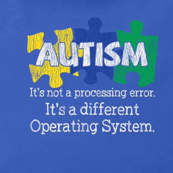 It's Not A Processing Error Autistic Autism Awareness Great Gift Zip Tote Bag