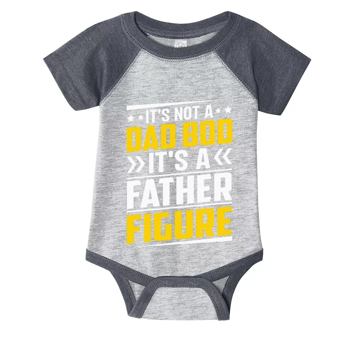 Its Not A Dad Bod Its A Father Figure Fathers Day Birthday Infant Baby Jersey Bodysuit