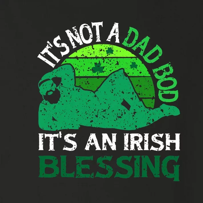 It's Not A Dad Bod It's An Irish Blessing Funny St. Patricks Toddler Long Sleeve Shirt