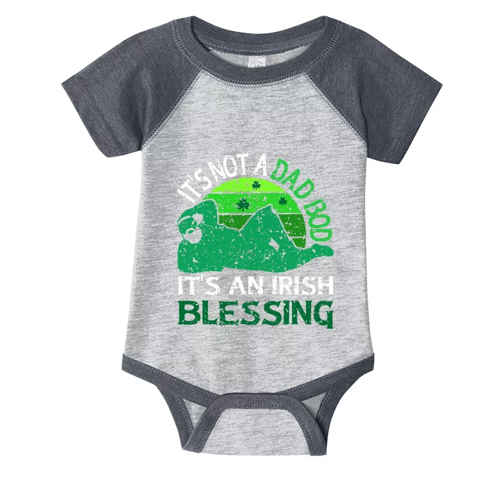 It's Not A Dad Bod It's An Irish Blessing Funny St. Patricks Infant Baby Jersey Bodysuit