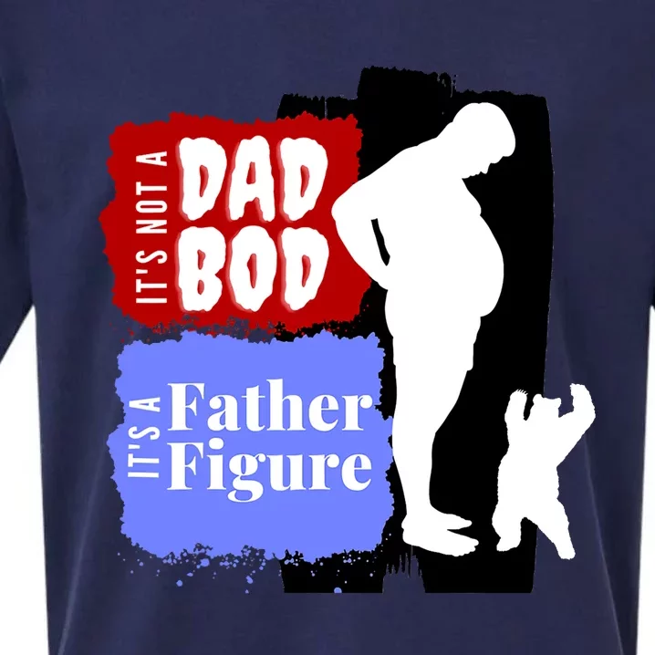 Its Not A Dad Bod Its A Father Figure Father Day Gift Sueded Cloud Jersey T-Shirt