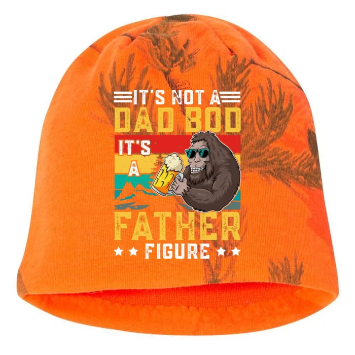 Its Not A Dad Bod Its A Father Figure Fathers Day Kati - Camo Knit Beanie