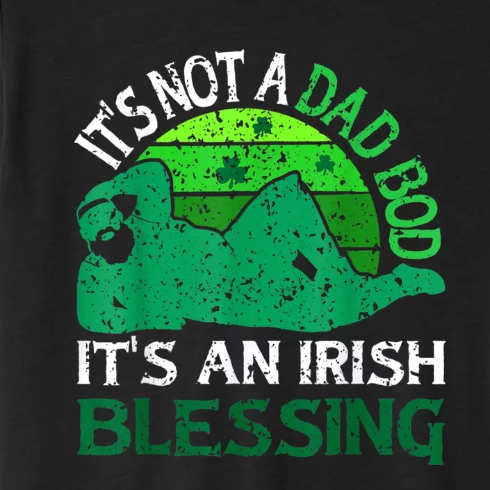 It's Not A Dad Bod It's An Irish Blessing Funny St. Patricks ChromaSoft Performance T-Shirt