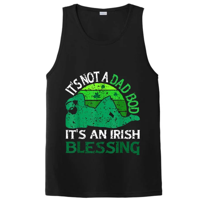 It's Not A Dad Bod It's An Irish Blessing Funny St. Patricks Performance Tank