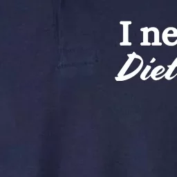 I Need A Diet Co Ke Softstyle Adult Sport Polo