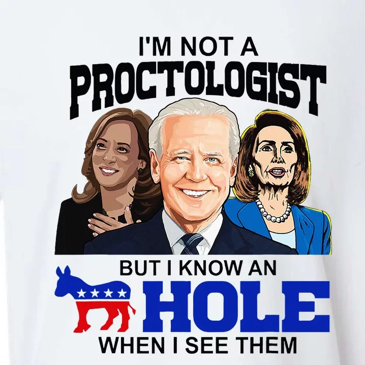 IM Not A Proctologist But I Know An Asshole When I See Them Sueded Cloud Jersey T-Shirt