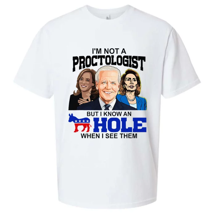 IM Not A Proctologist But I Know An Asshole When I See Them Sueded Cloud Jersey T-Shirt