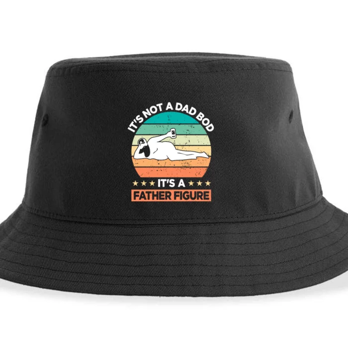 Its Not A Dad Bod Its A Father Figure Sustainable Bucket Hat