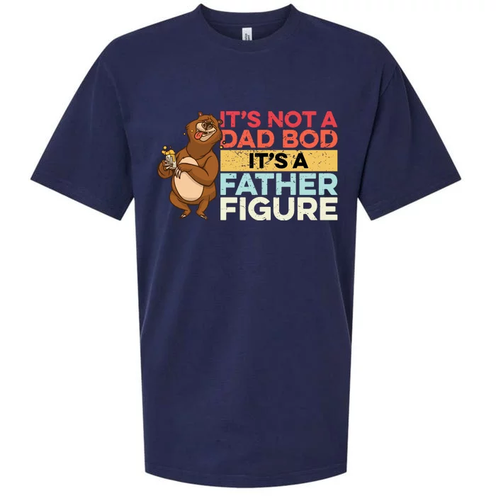 It's Not A Dad Bod It's A Father Figure Sueded Cloud Jersey T-Shirt