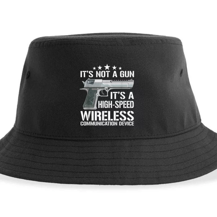 Its Not A Gun Meme Funny Its Not A Gun Sustainable Bucket Hat