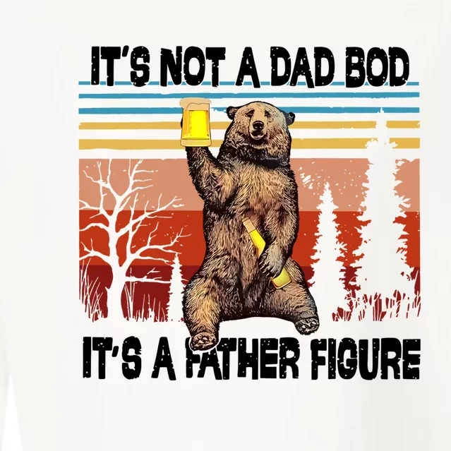 Its Not A Dad Bod Its A Father Figure Bear Meme Cropped Pullover Crew